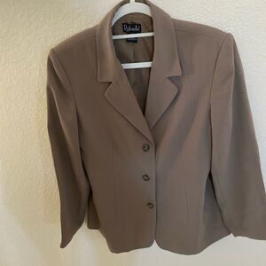Rafaella Women's Tan Blazer